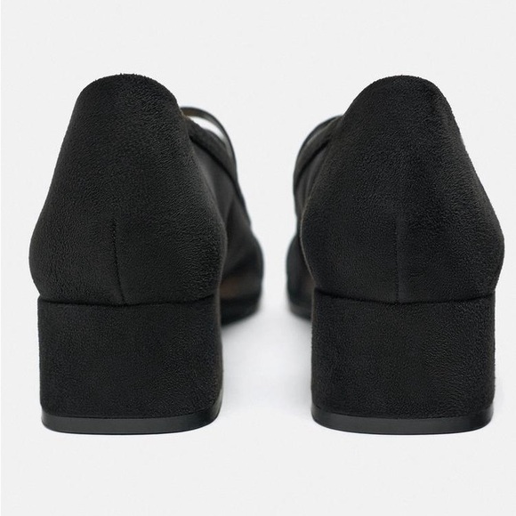 SOLD - Zara Mesh Heeled Mary Janes US 6.5 - Picture 5 of 9